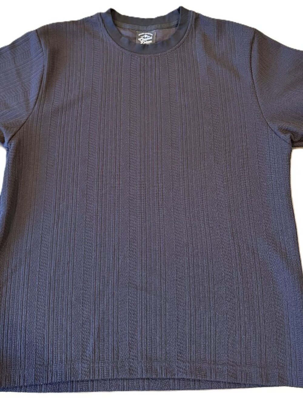 Original Deluxe Apparel Collection Men's Black Short Sleeve Shirt Size Medium